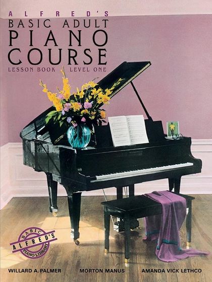 หนังสือเรียนเปียโน Alfred's Basic Adult Piano Course สำหรับผู้ใหญ่