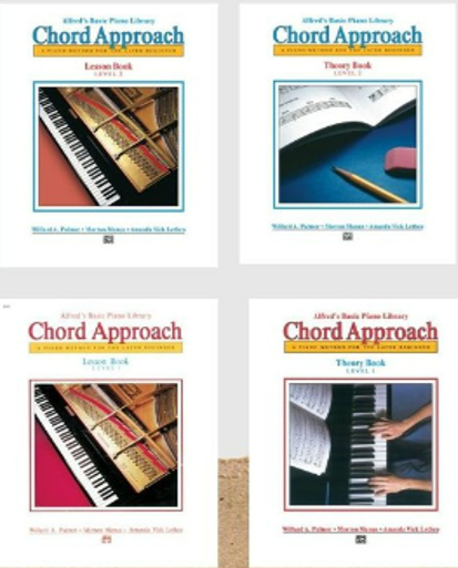 หนังสือเรียนเปียโน Alfred's Basic Piano Chord Approach