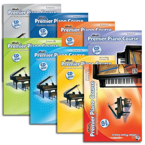 ตำราเรียนเปียโน Alfred's Premier Piano Course