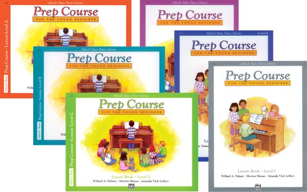 หนังสือเรียนเปียโน Alfred's Basic Piano Prep Course สำหรับเด็กเริ่มต้น