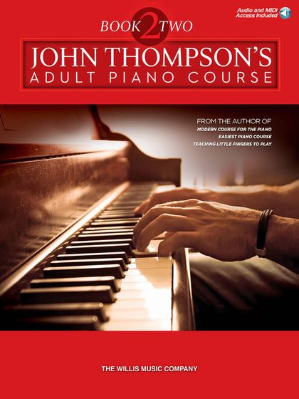 หนังสือเรียนเปียโน John Thompson's Adult Piano Course สำหรับผู้ใหญ่