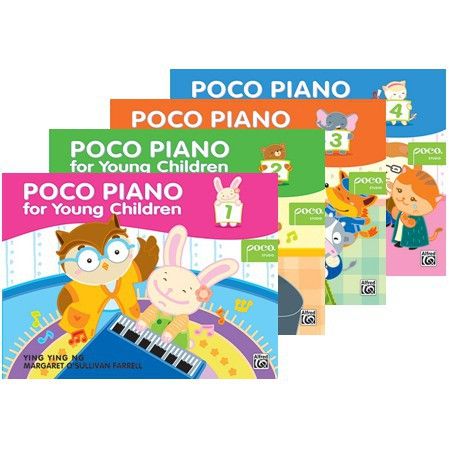 หนังสือเรียนเปียโน Poco Piano for Young Children สำหรับเด็กเล็ก