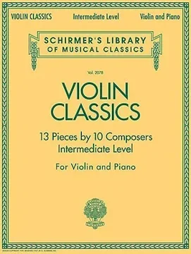หนังสือเพลงไวโอลิน Violin Classics ระดับกลาง