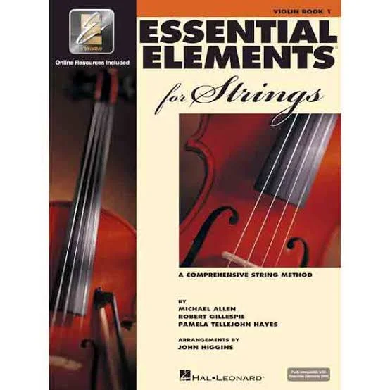 หนังสือเรียนไวโอลิน Essential Elements for Strings Violin Book 1